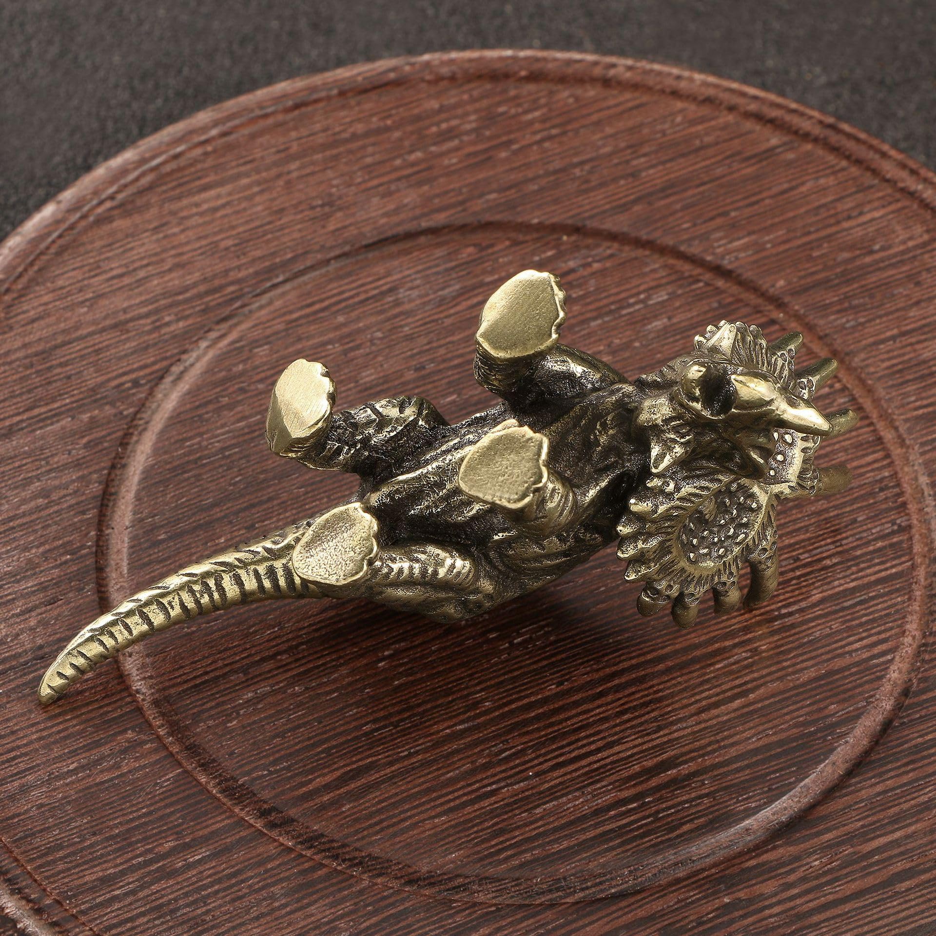 Amazon.com: Brass Dinosaur Model Miniature Figurines,Bronze